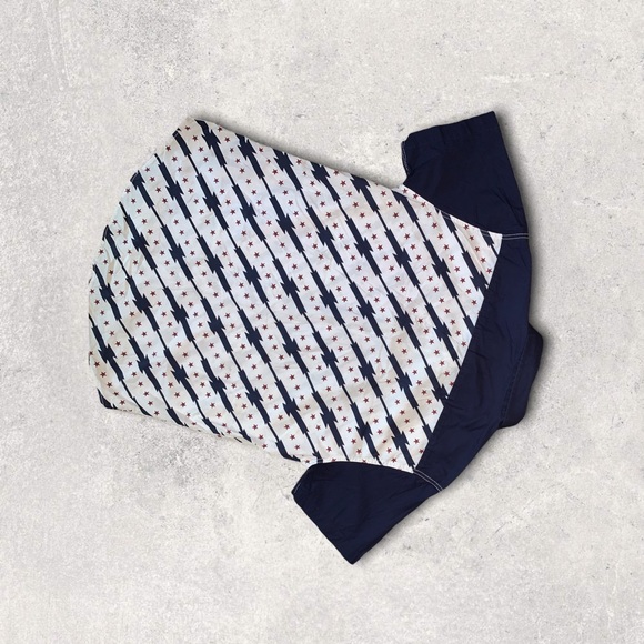 American Garage Star Stripe Men’s Shirt, Size M - Picture 11 of 11